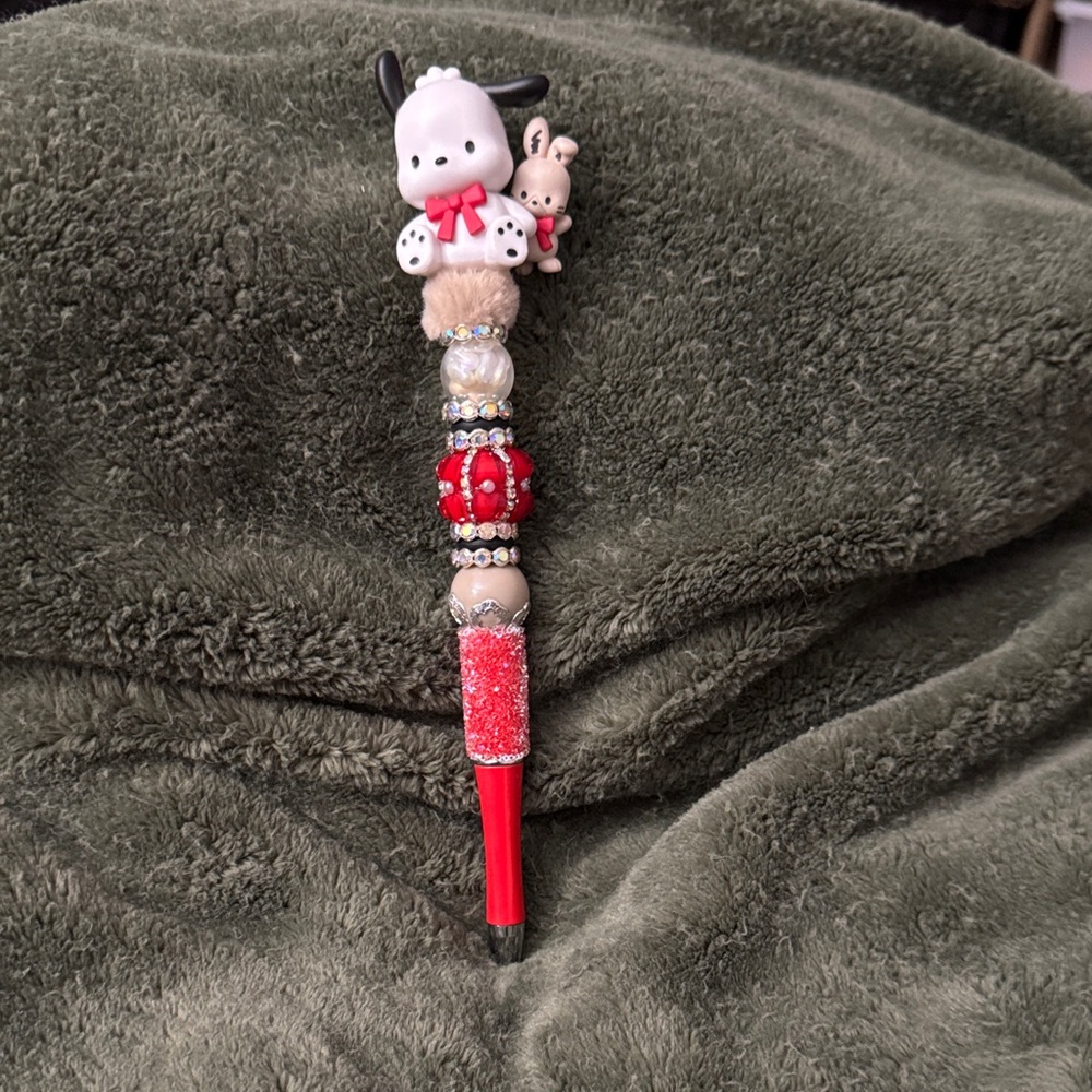 Cute Red and Black Kids Pen